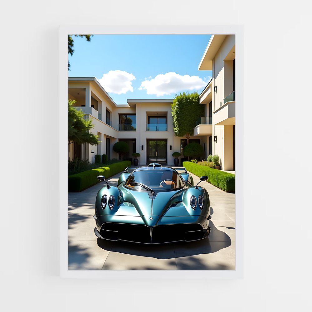 Poster Zonda Dreamscape – affiche Pagani (vue 3)